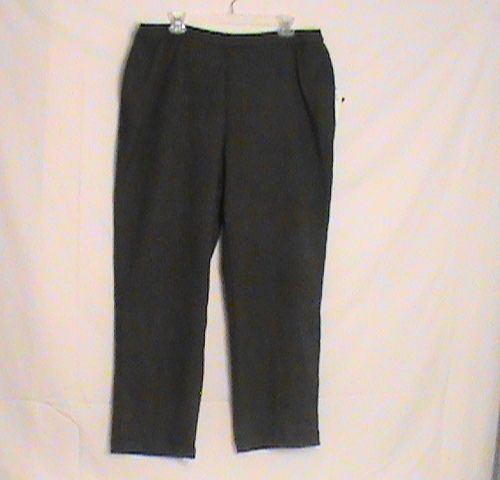 Allison Daly Nydex Tweed Knit Womans Pants 18 Black Shepherd New NWT 