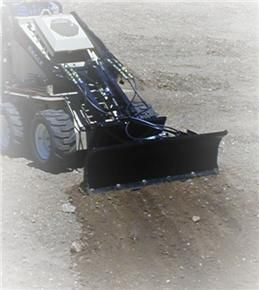 Dozer Snow Blade for Bobcat MT50 52 Mini Skid Steer Loader,46 Width 