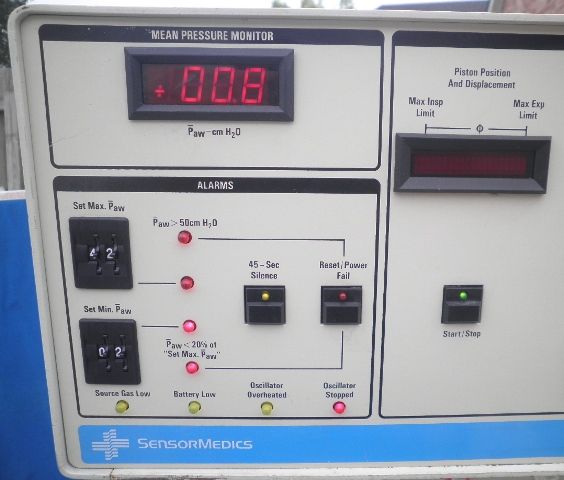 Viasys SensorMedics 3100A/3100 A High Frequency Oscillatory Ventilator 