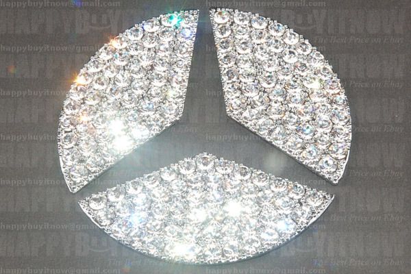 SWAROVSKI CRYSTAL EMBLEM FOR Mercedes Benz W221 HOT NEW ITEM 