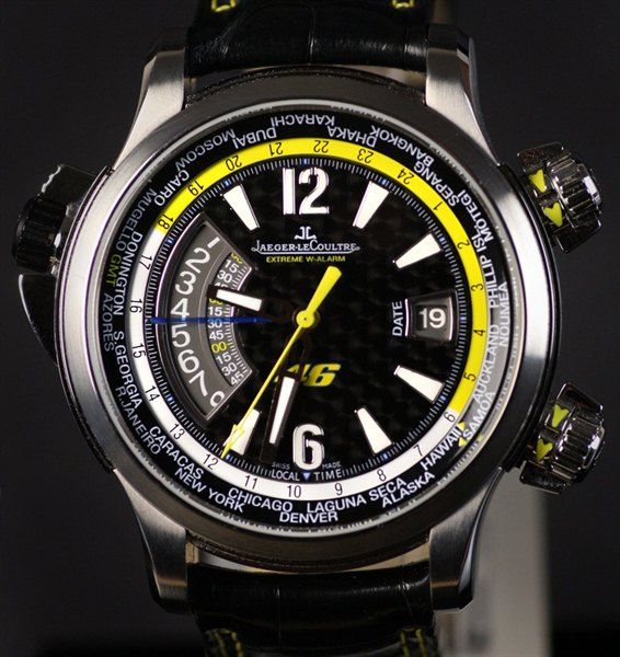 JAEGER LE COULTRE MASTER ALARM VALENTINO ROSSI 46 LTD ED Q177T47V RRP 