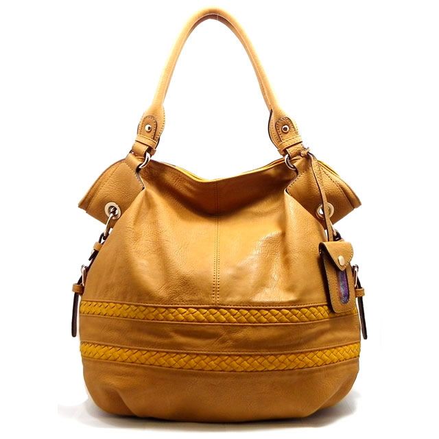 New Yellow Fashion Alyssa Shoulder Bag Hobo Tote Satchel Purse Handbag 