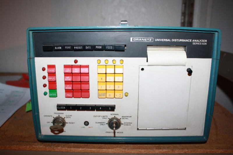 Dranetz 626 Universal Distance Analyzer  