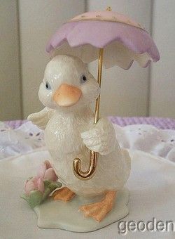 Lenox Occasions Easter Showers Duckling Duck Umbrella  