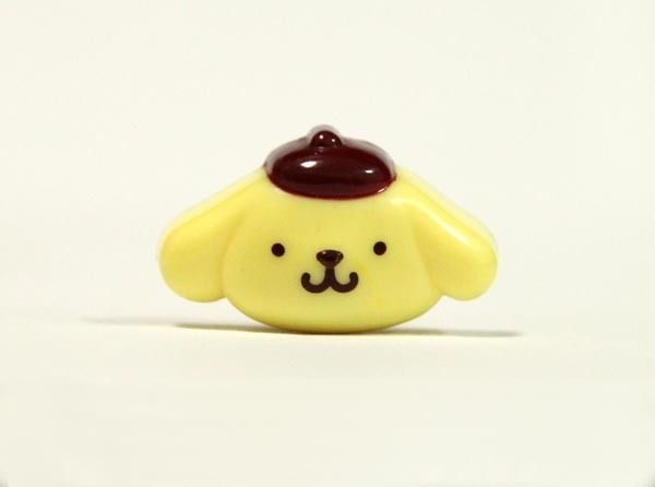 Sanrio Pom Pom Purin pompompurin head magnet  