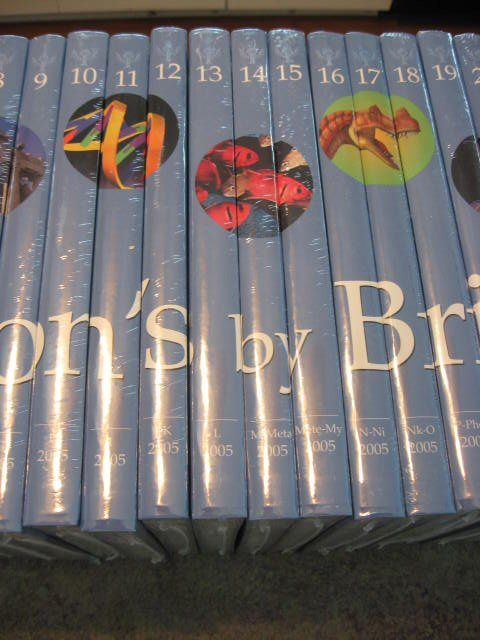 Comptons Britannica 26 volume 2005 complete set BRAND NEW SEALED 