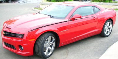 Chevy Camaro Upper Body Accent Stripes for 2010 & Up  