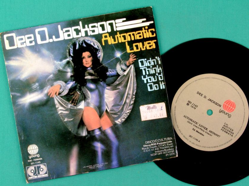 DEE D JACKSON AUTOMATIC LOVER DISCO DANCE 78 BRAZIL  