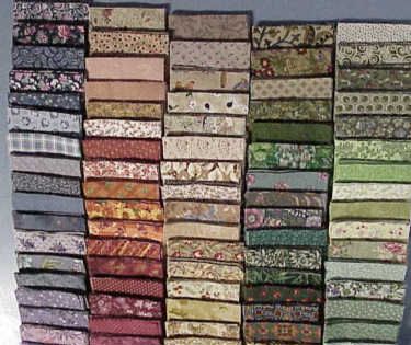 2000 + 4 SQUARES SQS COTTON FABRIC QUILT 22 YDS BIN  