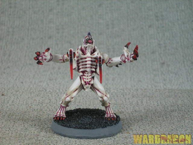 25mm Warhammer 40K WDS painted Tyranid Broodlord w69  