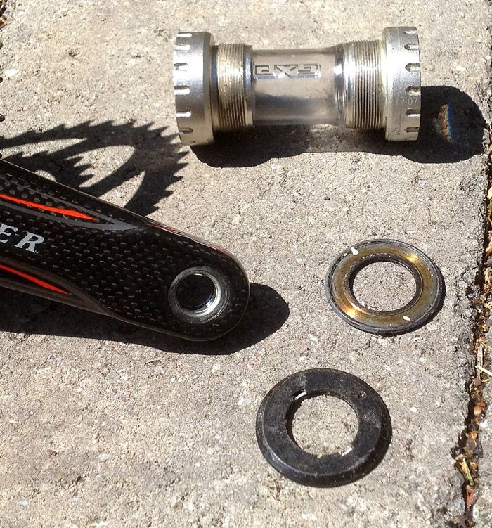 Bontrager Race X Lite Crank Set   Carbon Arms