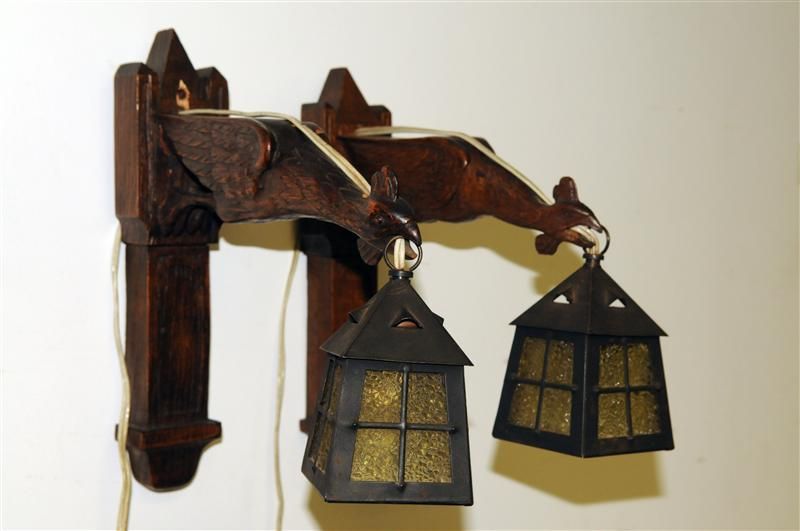 French Arts and Crafts Sconces  