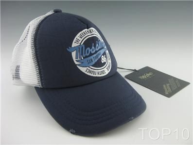 GENUINE MOSSIMO MENS TRUCK STOP TRUCKER CAP NAVY  