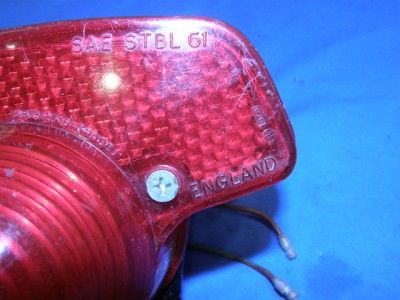 Original Lucas Tail Light Triumph T120 TR6 TR6C T100 77  