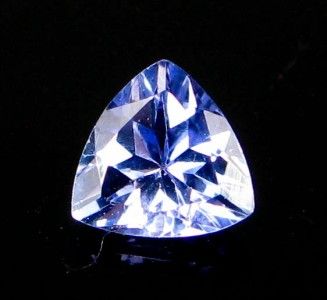 RARE .36ct Trillian Cut Natural Tanzanite Loose Genuine Gemstone 