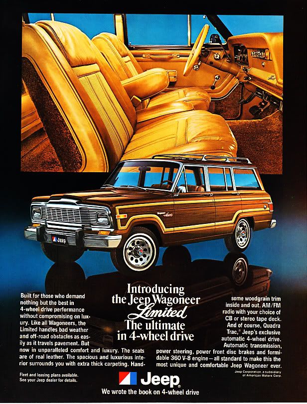 1979 Jeep Wagoneer Limited photo Introducing print ad  
