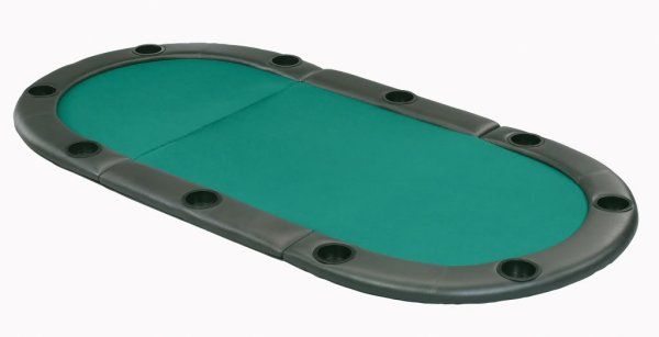 Fat Cat Oval Folding Poker/Blackjack Table Top 64 2003  