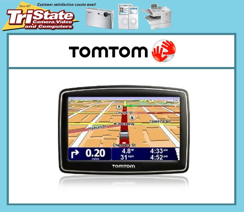 TomTom XL340SL Live GPS 4.3 Widescreen Navigation Text to Speech NEW 