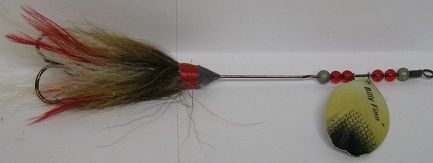 Muskie Musky Swim Bait & Billy Finn bucktail  