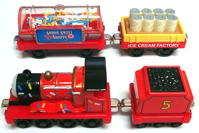 Take n Play along JAMES ICE CREAM EXPRESS nib ww ship  