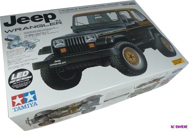 10 Tamiya 84071 CC01 Jeep Wrangler w/ESC & LED CC 01  