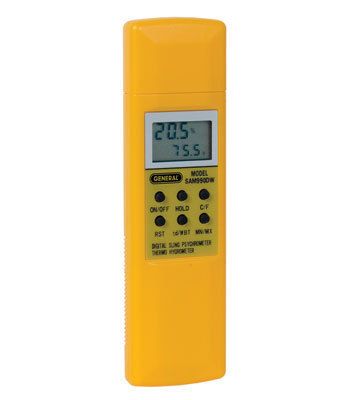 GENERAL SAM990DW   DIGITAL PSYCHROMETER W/ DEW POINT  