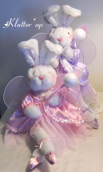 Plush Easter Fairy Rabbit Ballet Ballerina Doll 18 BUNNY*PINK 