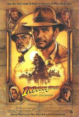 INDIANA JONES ~ THE LAST CRUSADE REGULAR MOVIE POSTER  