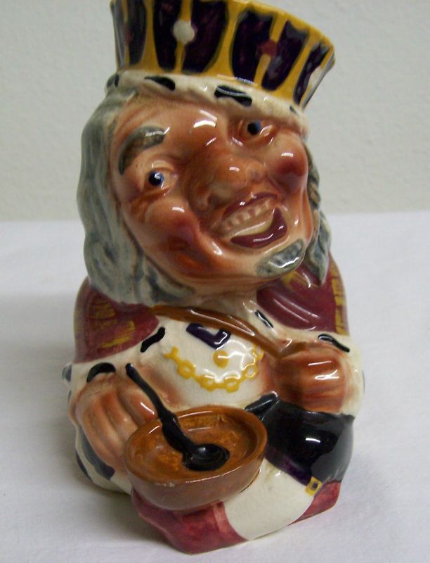 OLD KING COLE TOBY MUG STAFFORDSHIRE ENGLAND  