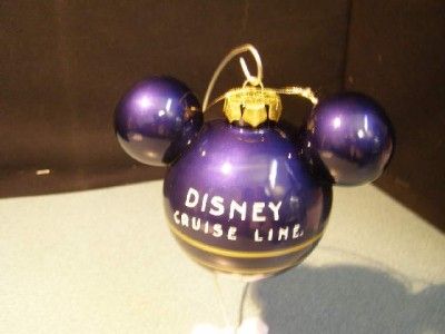 DISNEY 2009 DISNEY MICKEY ICON DISNEY CRUISE ORNAMENT  