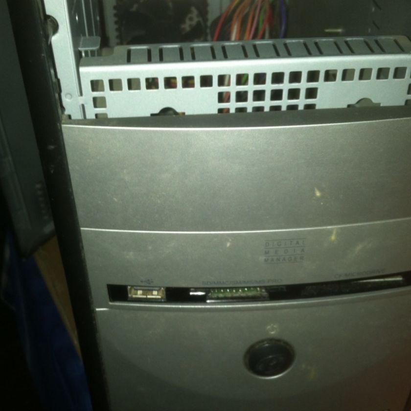 machine T3830   ATX Case w Pwr Sply & Misc Parts  