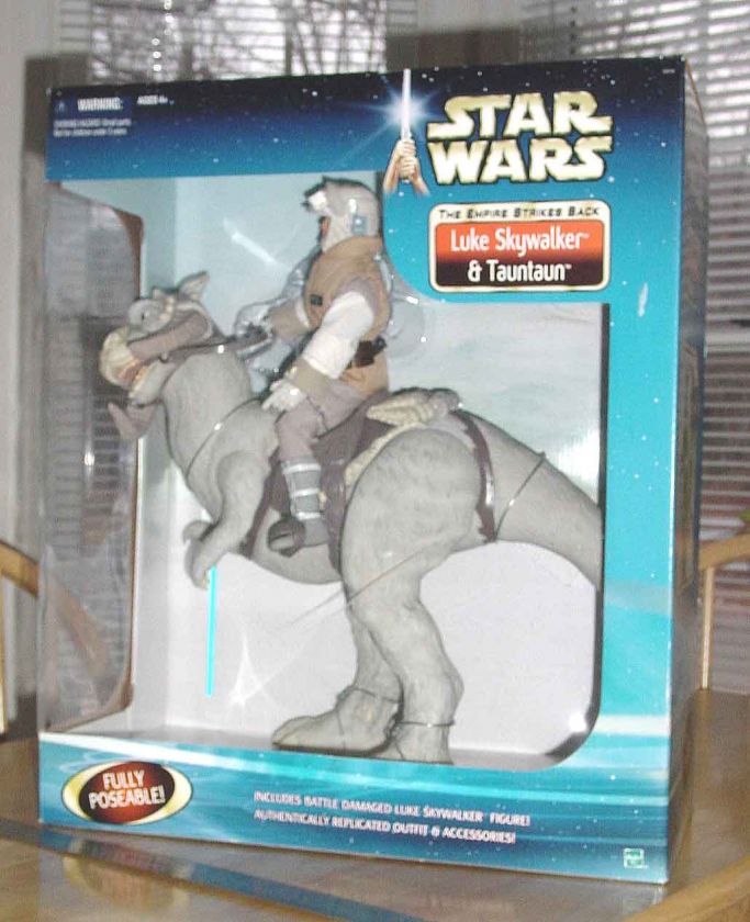 STAR WARS 12 INCH TALL LUKE SKYWALKER w/ TAUN TAUN NEW  