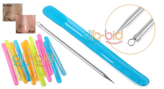 Stainless Steel Blackhead Pimples Acne Needle Tool  