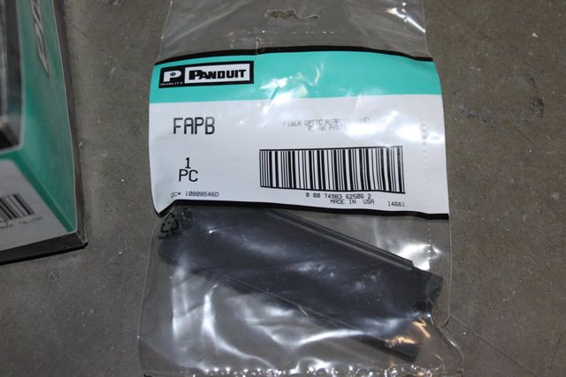 PANDUIT FAPB FIBER OPTIC ADAPTER BLANK PANEL NIB  