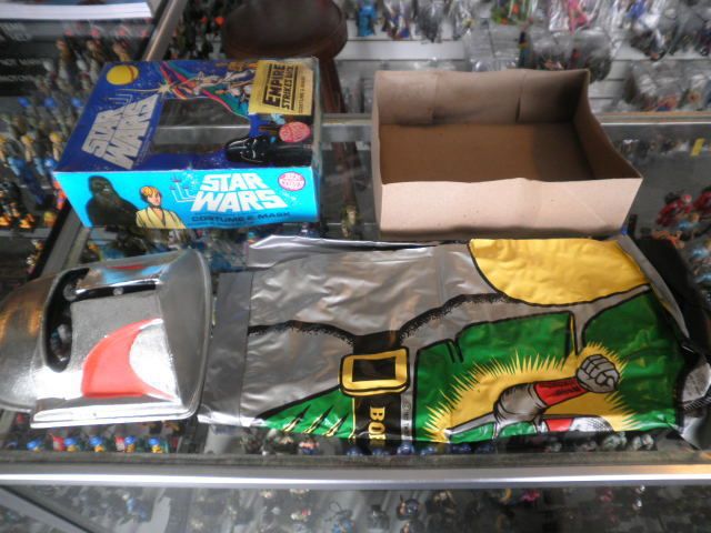   Ben Cooper Mask Costume w/ Box Star Wars Variant Boba Fett RARE  