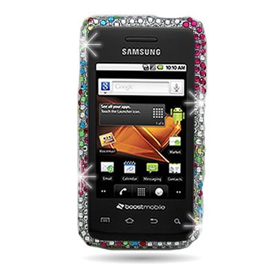 Butterfly Bling Cover Case For Samsung Galaxy Prevail  