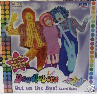 THE DOODLEBOPS GET ON THE BUS Board Game NEW  