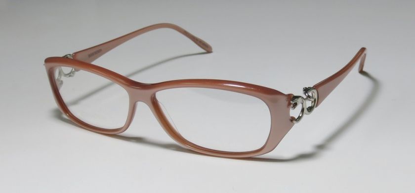 NEW BOUCHERON 72 56 12 125 ROSE BEIGE PALLADIUM PLATED EYEGLASSES 