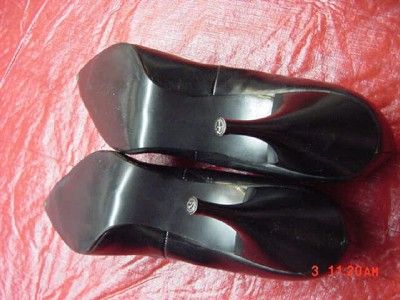 VTG COMBINATION LAST HALEQUINS HEELS LEATHER BOWS 6M 6 Shoes  