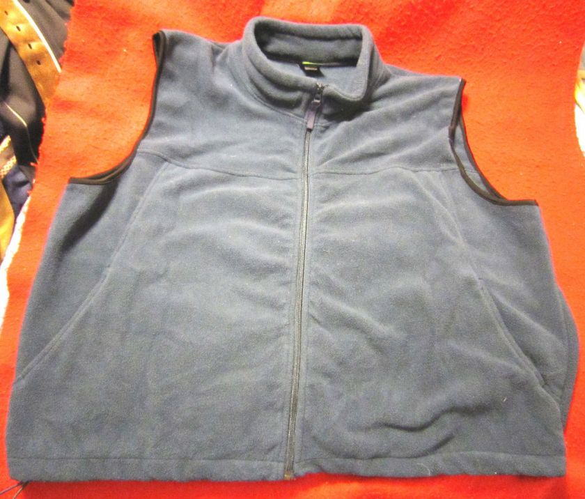 Cabela’s Men’s 2XL Heavy Fleece Vest   NEW  