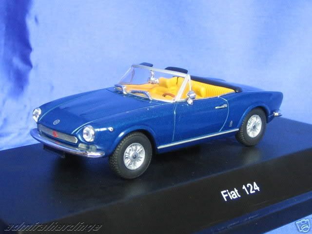 FIAT 124 SPIDER CABRIOLET NEW STARLINE 50664 143 MODEL SPECIAL OFFER 