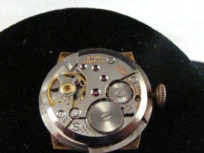 VINTAGE BULOVA 17J WRISTWATCH CALIBER 11 AC RUNS  