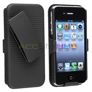   Case with Belt Clip Swivel Holster Stand for iPhone 4 4S 4G  