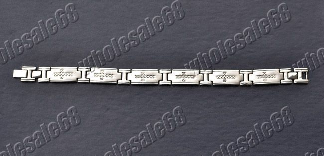 FREE wholesale lots 5pcs cross stainless steel man bracelets  