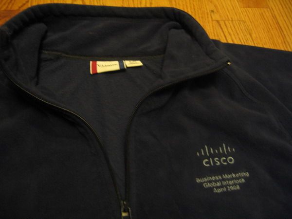   Navy Blue XL Extra Large CCIE CCNA IOS Router CCSP Cicso Reg $80