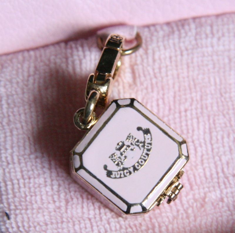 NIB Juicy Couture Charm Box with Jewel Charm Bracelet  