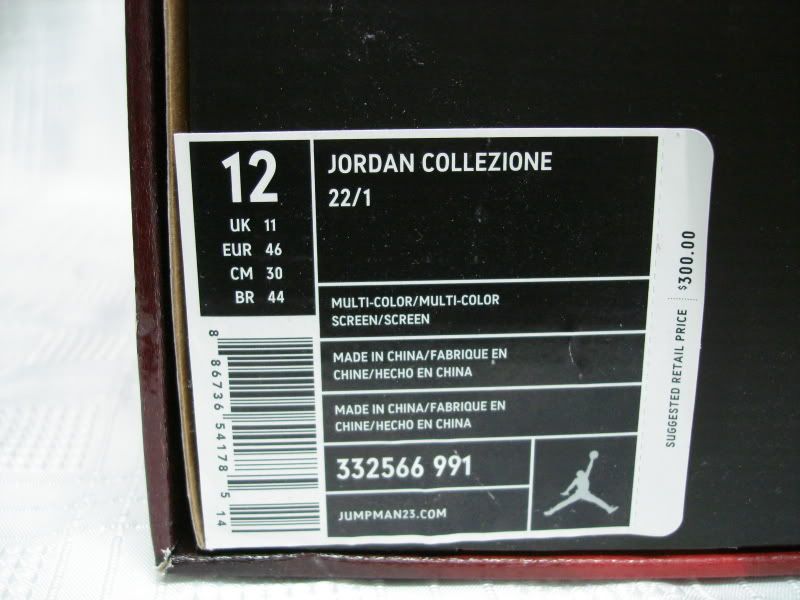 AIR JORDAN 22/1 XVII/VI CDP III V XVI IX X 23 COLLECTION 12 IV HARE 