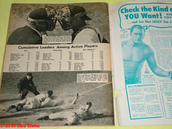 1959 Sports Forecast Baseball Maris Spahn Banks Cepeda  