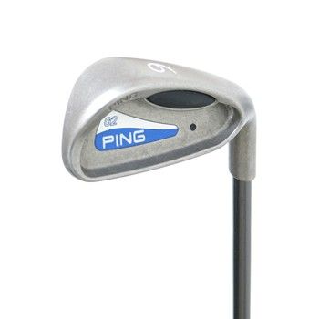 PING GOLF CLUBS G2 EZ 4 PW SW IRONS SENIOR GRAPHITE VERY GOOD  