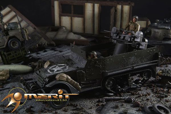 18 JSI M16A1 Half Track Armored Vehicle, Anti Aircraft Variant